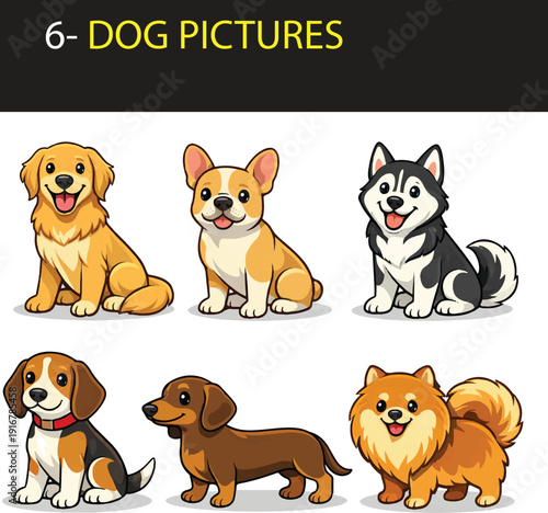 Beautiful puppies smiley face pet dogs