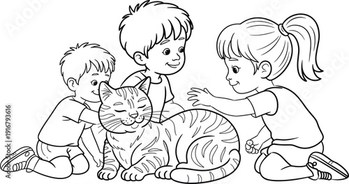 Large collection of cute farm animals and pets including cow horse sheep pig and chicken in flat vector style