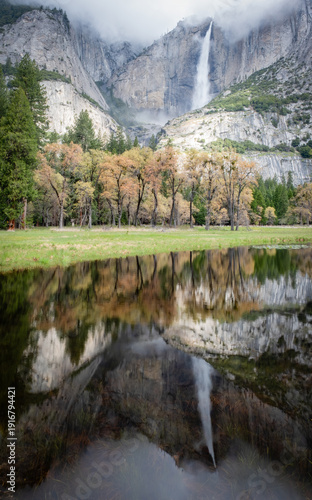 Yosemite Falls Reflection