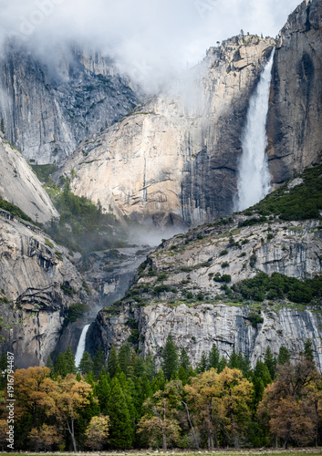 Upper and Lower Yosemite Falls