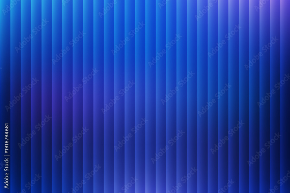 Obraz premium Vertical blue and purple stripes gradient background with vibrant colors and dynamic lines in a modern abstract design and futuristic pattern