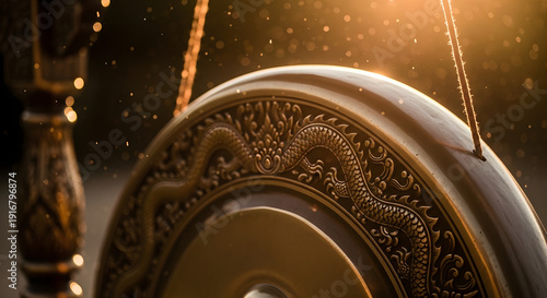 Detailed close up of an antique rusty iron lock featuring a vintage metal design and ancient architectural pattern on an old door