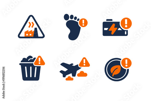 Icon energy no vector numbers notification image alert travel letters white simple