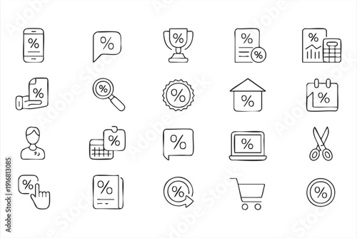 Marketing Campaign and Savings Symbol Pack