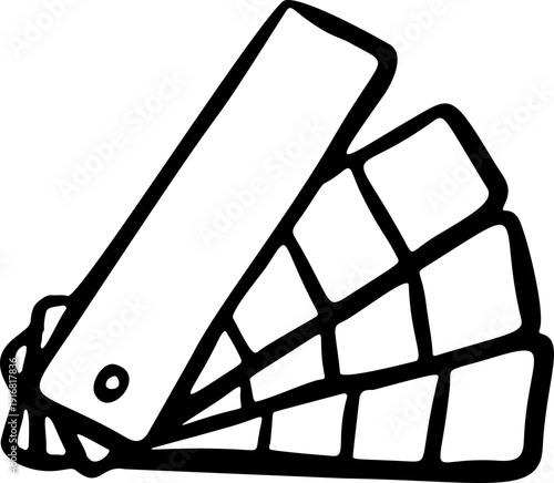 Color Palette Doodle Sketch