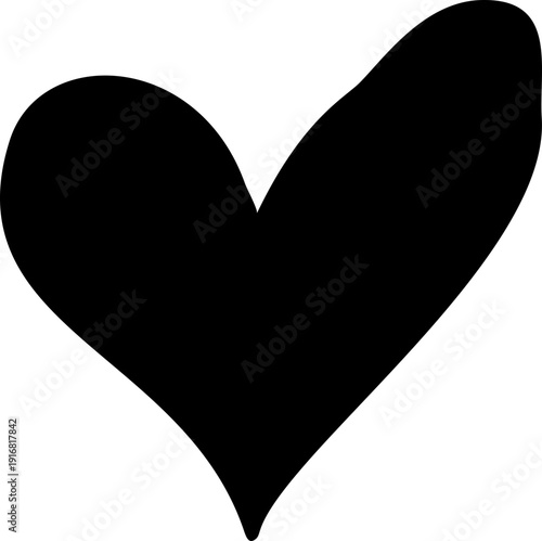 Hand Drawn Heart Icon