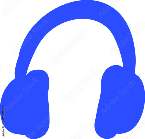 Doodle Headphones Hand Drawn