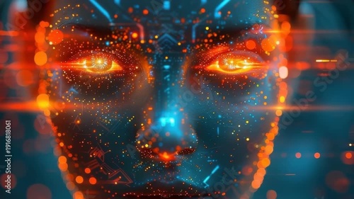 Wallpaper Mural digital person Torontodigital.ca