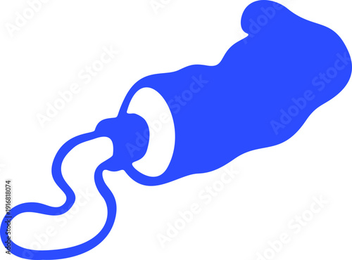 Paint Tube Flat Icon