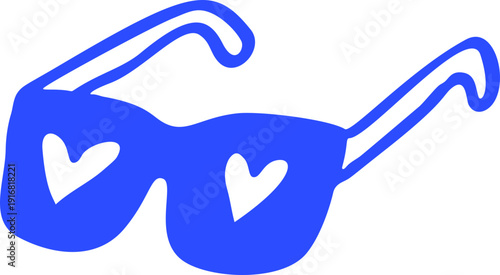 Doodle Heart Sunglasses Icon