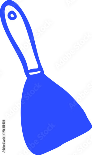 Putty Knife Doodle Icon