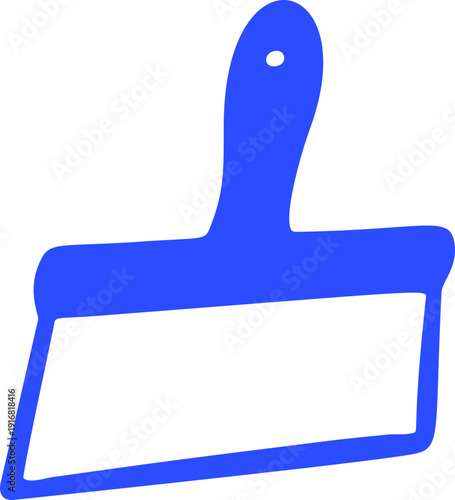 Putty Knife Doodle Icon