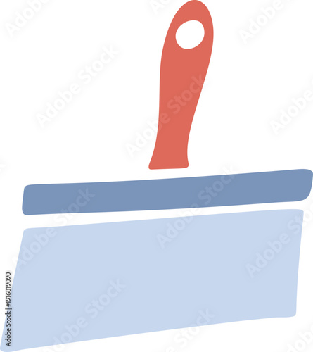 Putty Knife Hand Drawn Icon