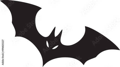 Bat silhouette vector