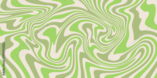 Trippy burst lines background. Psychedelic wavy stripes wallpaper. Linear sunburst swirl. Twisted and distorted curly texture.
