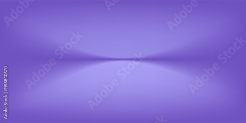 Abstract gradient podium background. Violet, purple and lilac empty 3d studio backdrop. Clean scene for product presentation mockup template. Vector illustration