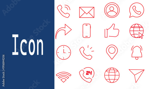 Vector illustration set of zodiac signs, including Pisces icon symbols for web design, business communication, and internet button elements