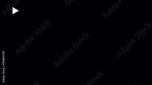 Wallpaper Mural VHS tape "PLAY " with glitch effect with Distorted Signal. 4K animation Alpha channel Torontodigital.ca