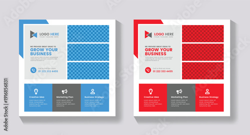 Professional Corporate Flyer Template, New Business Flyer Template, Creative Business Idea Social Media Post Template, Print Ready , Marketing Agency Social Media Post Template, 