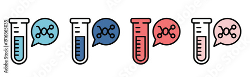 Sperm Analysis Icon Set, Multiple Style Vector Collection Featuring Semen Sample Microscopy Sperm Cells And Fertility Testing Symbols In Line, Flat, And Filled Designs For Medical And Laboratory 