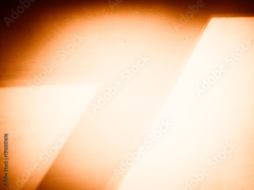 Dramatic light leak on the window-sill background