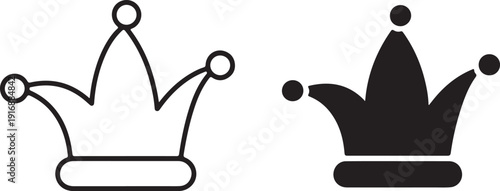 Crown king mega icon set,King Crown Royal Icon