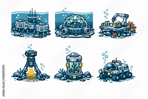 Underwater research base and deep-sea exploration vehicle future technologies