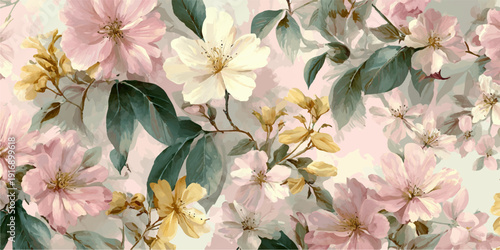 Vibrant watercolor tropical flowers collection diverse exotic blooms isolated for floral design projects isolated on transparent background