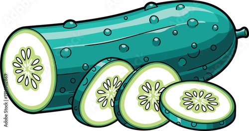 Cartoon green caterpillar with flowers on back isolated illustration