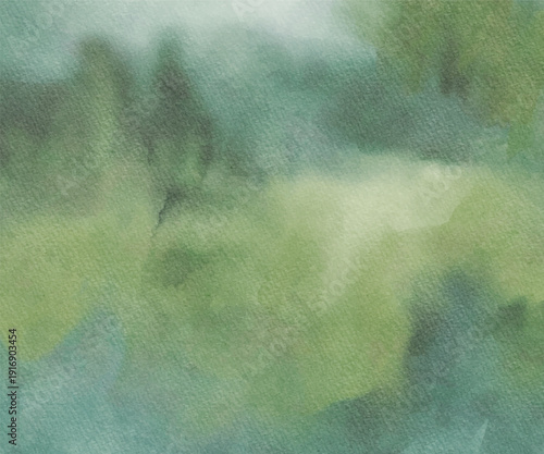 Abstract watercolor texture, creating a natural, organic background with soft transitions and artistic paper grain. vector