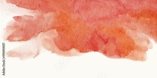 Abstract watercolor texture, creating a natural, organic background with soft transitions and artistic paper grain. vector