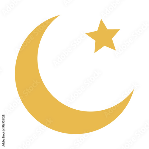 Elegant Abstract moon and star Pattern Background – Modern Minimal Design