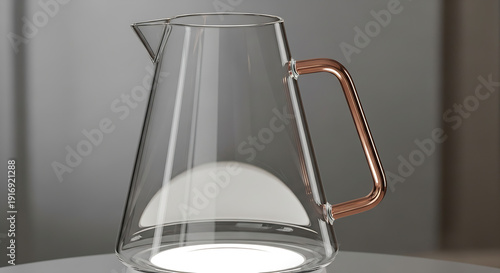 Water jug with white background 
