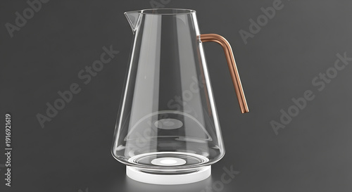 Water jug with white background 