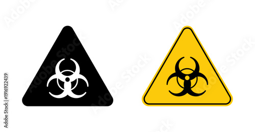 Biohazard Warning Hazardous Material Icon
