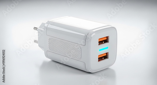 White color charging adapter 