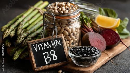 Text "VITAMIN B9" written w...
