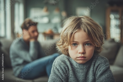 Wallpaper Mural Economic Crisis Impact on Families Conflicts Divorce Child Neglect Torontodigital.ca