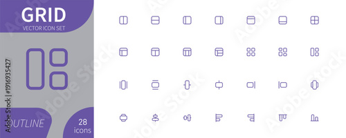 A grid of various symbols and characters used in  different languages and cultures
