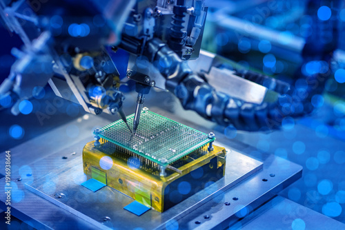 Photos Electronics manufacturing, robotics
