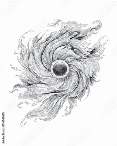 abstract swirl background