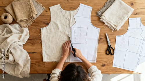 Zero Waste Slow Fashion Pattern Cutting Process