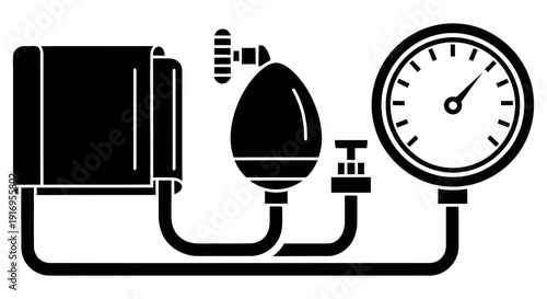 Industrial machinery equipment with pressure gauge and valve system for controlling gas flow and measuring pressure in various industrial applications safely and efficiently every day