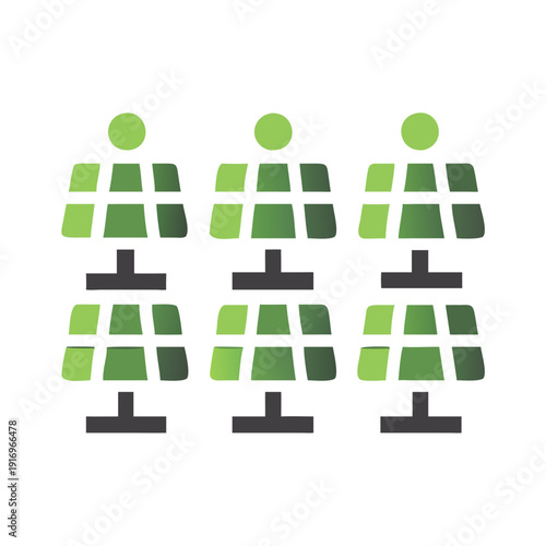 Organizational chart depicting a hierarchical team structure with multiple branches