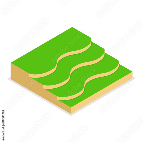 3D Isometric Flat Vector Illustration of Gardening and Farming Approaches, Collection Set for Regenerative Agriculture And Sustainable Crops. Item 3
