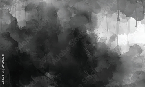 Dark Smoky Canvas with Artistic Gradient Blending