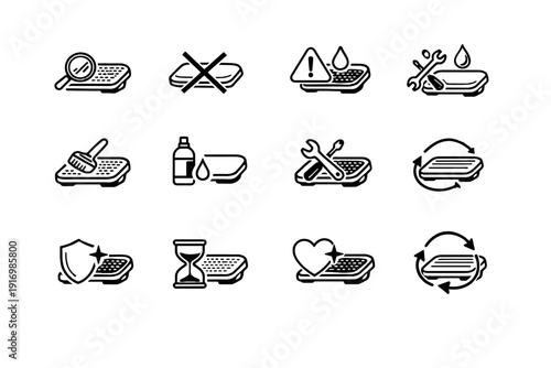 Focus generation legs icon wellbeing reduction image evenly sitting vector calm extended