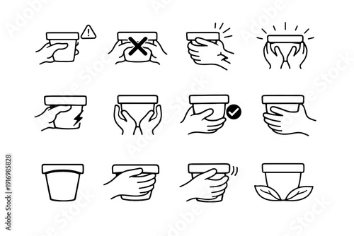 Generation logic vector simple slipping rim too crossed icon calm cue prevention