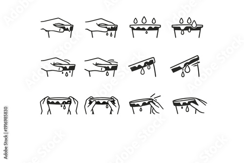 Grip simple material calm image icon silhouettes selection ceramic generation rim focus