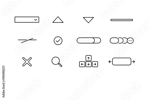 Image simple generation collapsed icon vector tick arrows loop chip counter search